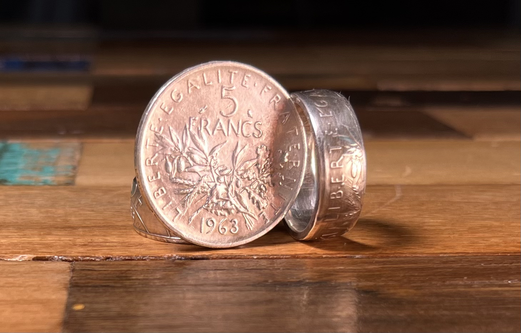 Bague SEMEUSE — CONSTANCE | 🇫🇷