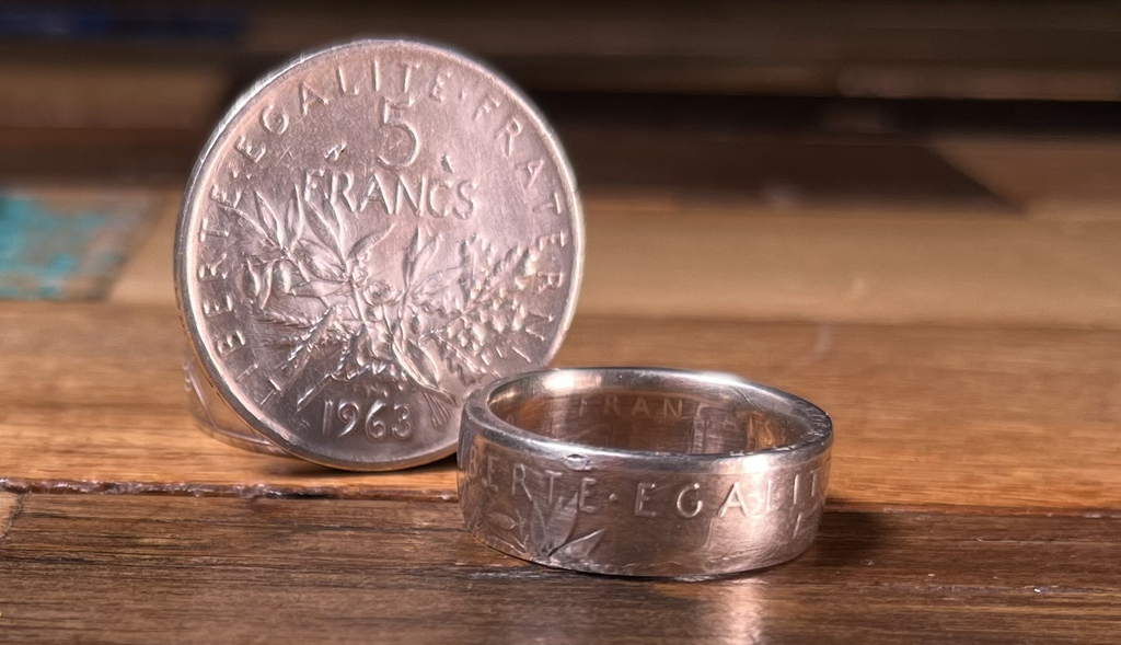 Bague SEMEUSE — CONSTANCE | 🇫🇷