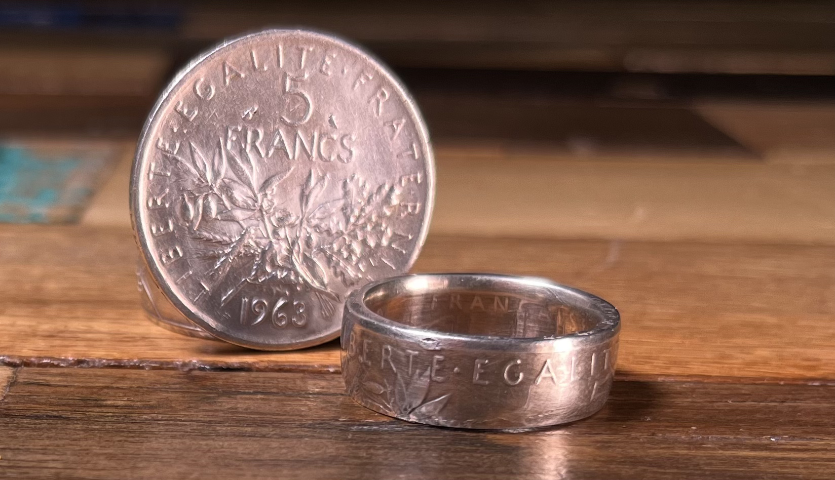 Bague SEMEUSE — CONSTANCE | 🇫🇷